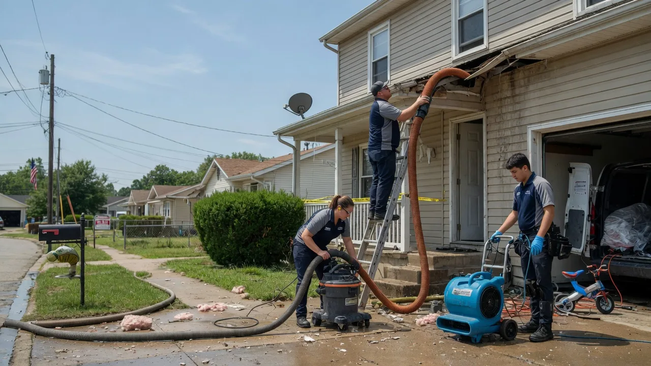 Water Damage Restoration in Bone Gap, IL near me